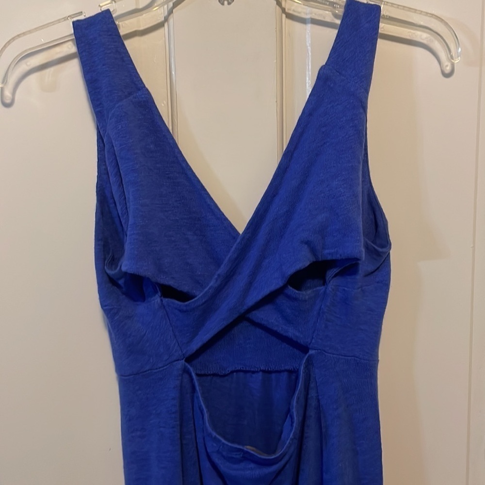 Tommy Bahama Seneca Cross Back‎ Dress Linen Size XS - Picture 6 of 9